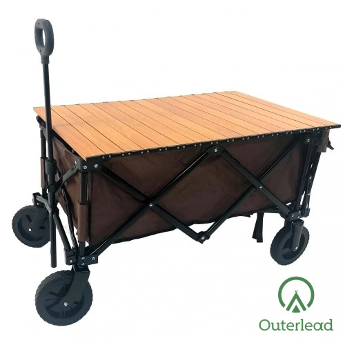  folding wagon cart with wheels Convenient Two Way Folding Wagon Useful Factory