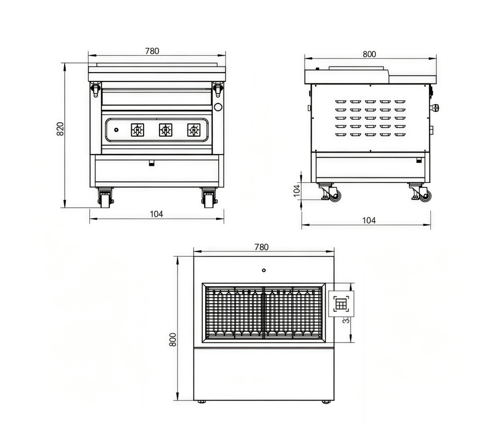 Electric Smokeless Grill