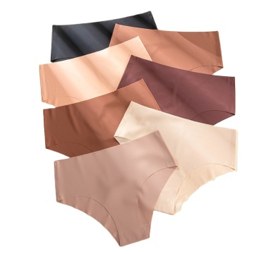Sexy Lingerie: Women's Ice Silk Seamless One-Piece Underwear for Ladies