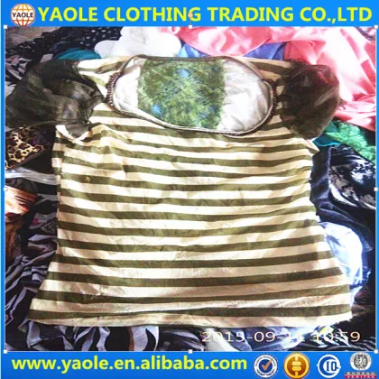 Used fashion blouses clothing women wholesale used clothing