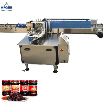 Glass Bottle Cold Glue Labeling Machine for Chili Sauce and Pasta Sauce