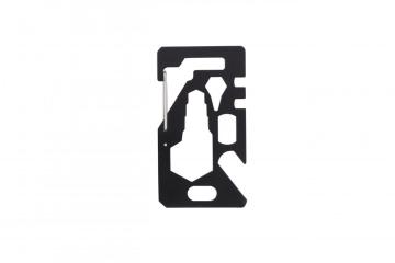 Stainless steel outdoor tool EDC multitool credit card