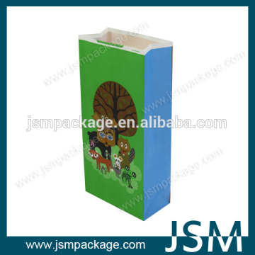 a4 custom kraft paper bag for shopping with handle