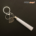 High Visible White USB Charging Keyring