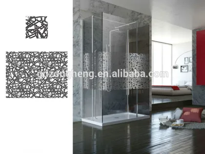 Double Safety Coated and Film Tempered Glass