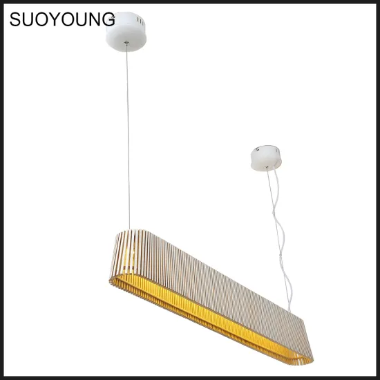 Lobby Newest Design Wood Pendant Lighting Chandelier in Zhongshan(MD20020-1)