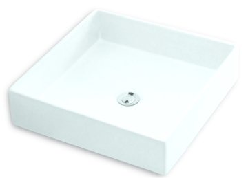 400*200*120mm White Ceramic Hand Wash Basin for Bathroom