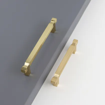 Luxury Modern Gold Kitchen Cabinet Handles | KGP Creative Style Hardware