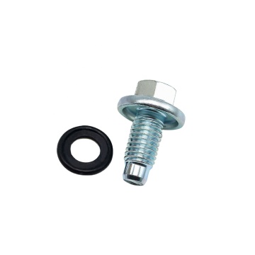 Oil Pan Drain Plug Bolt Without Ring for GM Chevrolet Buick Cadillac OEM 11562588