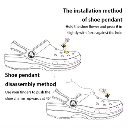 Wholesale PVC Paw Shoe Charms - Hot Sale Designer Causal Shoe Decorations