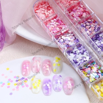 2024 Glitter UV -gel nagels Pools met pailletten voor nail art en doe -het -zelfdecoratie