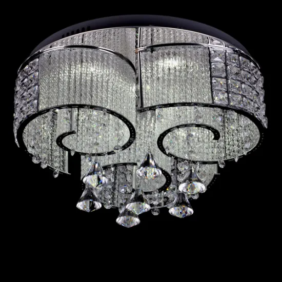 chrome luxury chandelier led home decorative kids lamps