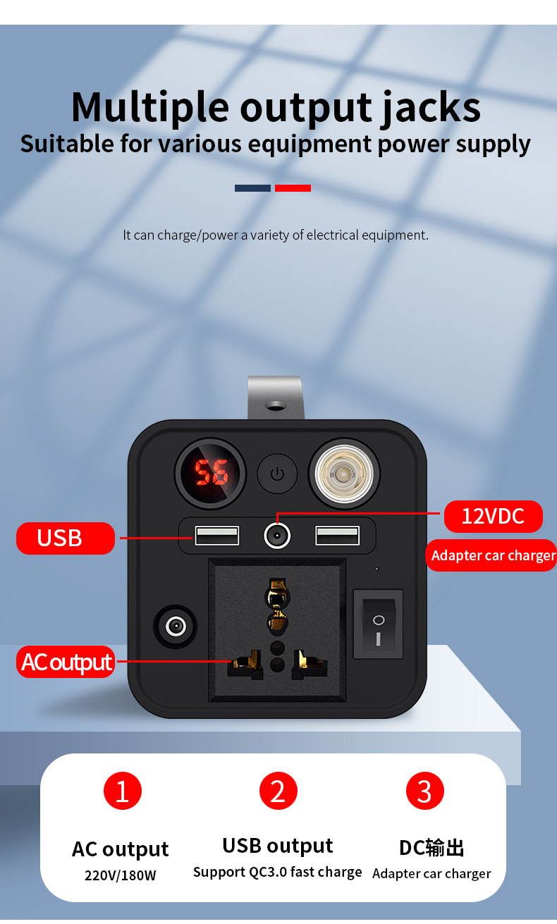 Portable Power Station 180W