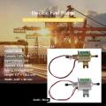 HEP02A 12V Inline Car Trunk Electric Gas Fuel Pump Low Pressure Bolt Fixing Wire Diesel Petrol For Car Carburetor Motorcycle ATV