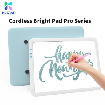 A4 Cordless Light Pad LED Tracing Light Box med batteri