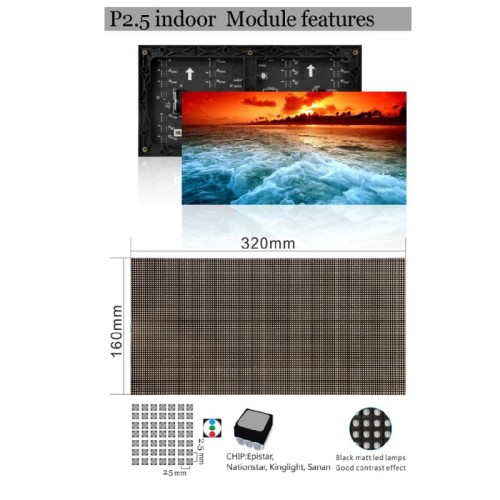 Indoor Small Pixel Pitch P1.5mm LED Video Wall