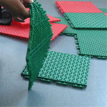 Outdoor Interlocking PP Tennis Court Floor Tile