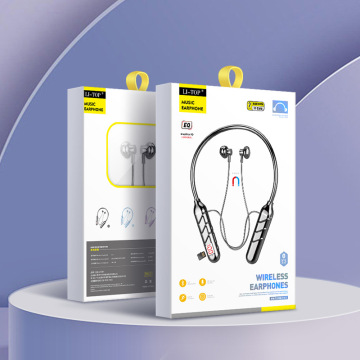 Hanging Neck Wireless Headphones with Standby Digital Display and V5.2 Connectivity