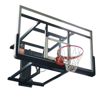 Wall mounted electric lift Adult basketball hoop