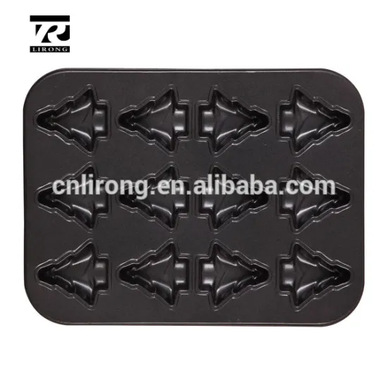 2015 hot selling FDA certificated non-stick coated 12 cup carbon steel muffin pan