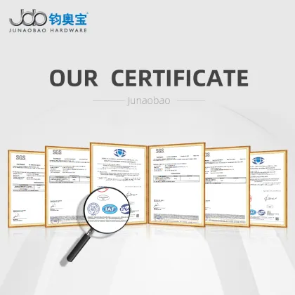 American Style Single Slide Solid Wooden Barn Door Roller Hardware