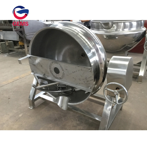 Double Wall Jacketed Kettle Mixer Rice Husk Boiler