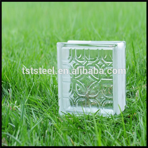 factory price well shape glass block for decoration