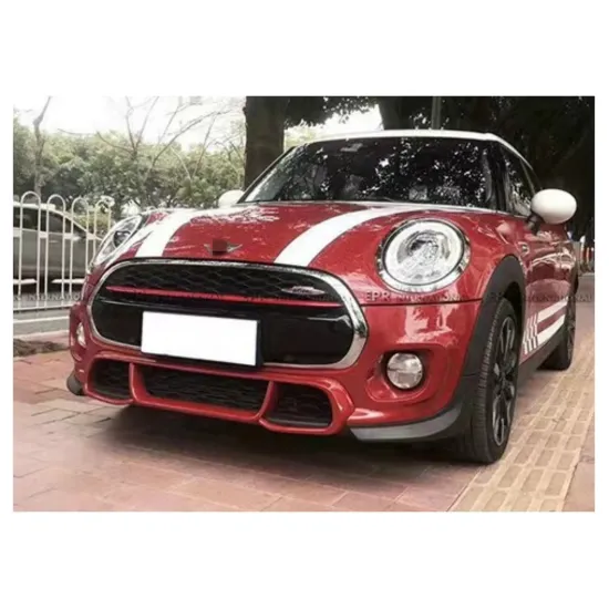 PP Body Kit with Side Skirts for BMW MINI F55/F56 to JCW Style (2014+) - Front & Rear Bumper Assembly with Grille