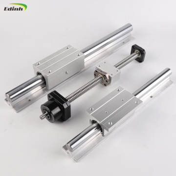 Aluminum Router Sled SBR 20 SBR16SUU SBR30 SBR50 1300mm 1600mm Polished Linear Guide Rail with Support