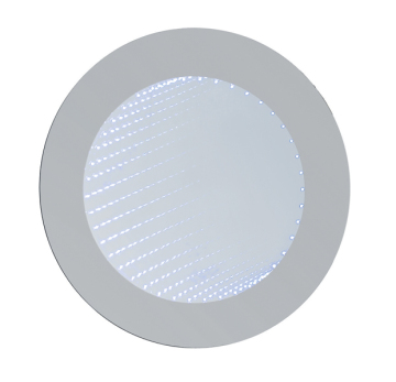Bathroom Decorative Wall Round Infinity Tunnel Led Mirror