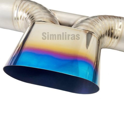 Valved Muffler Bypass Titanausporsche 911 GT3 Rs 14-19