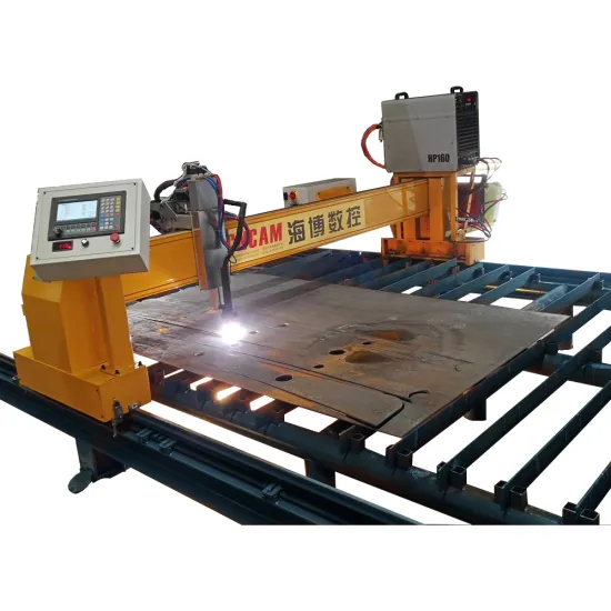 2500x6000mm 50mm Thick Gantry CNC Plasma Cutting Machine for Carbon and Stainless Steel - KNCAM CUT 9