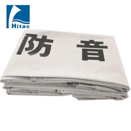 1.83mx3.4m pvc fire resistant tarp tarpaulin sound barrier tarpaulin logo tarp