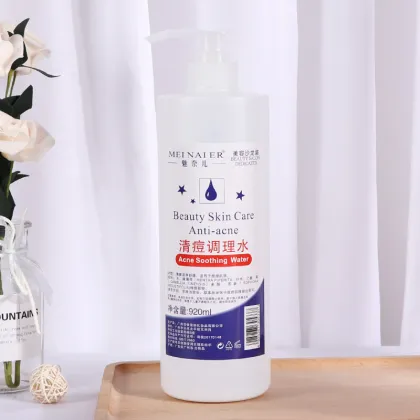 Organic Beauty Anti-Acne Toner with Vitamin C Whitening Moisturizer