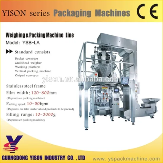 Granule weighing & packing machine line YS-LA