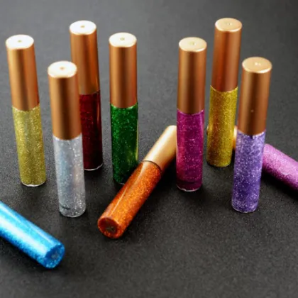 Custom Private Label Waterproof Longlasting Liquid Colorful Glitter Eyeliner