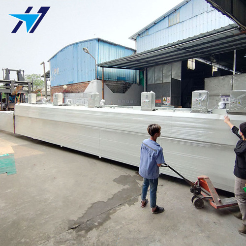 High temperature tunnel furnace drying line