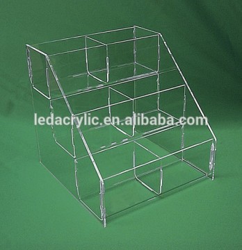 lucite plexiglass Hosiery Bins for packaged Panty Hose