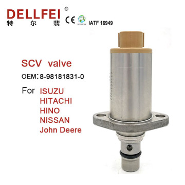 Расположение клапана SCV 8-98181831-0 для Isuzu John Deere