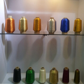 Pure Silver or Gold Metallic Yarn for Computer Embroideries