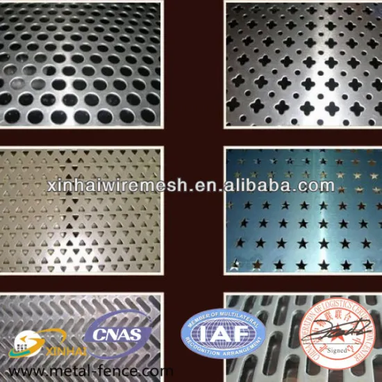 Hot sale!!! Galvanized steel punch metal sheet