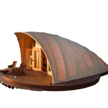 Wild Luxury Shell Hotel: 2-3 Person Beach Camp Tent with Bathroom