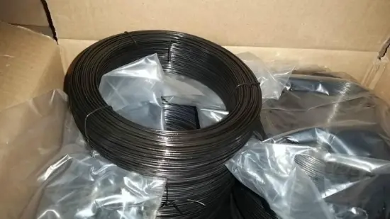 0.7MM diameter round shape Small coil tie wire