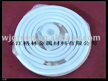 Copper-aluminum connecting pipe & air conditioner parts
