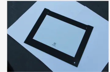 Tempered Roaster Door Glass Printed Frame Hole