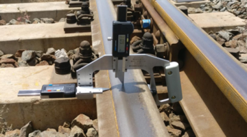 Digital Railway Track Gauge Railway Ruler