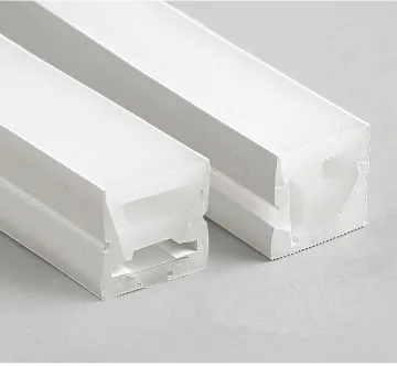 Waterproof LED Neon Tube 20x20mm for 10-12mm Light Strip - LED Silicone Tube