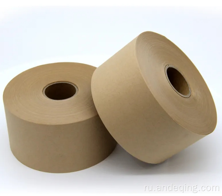 Экологичная крафт -бумажная лента Jumbo Roll Brown бумажная лента