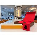 Wood-Grain Portable Multi-Compartment Mooncake Gift Box