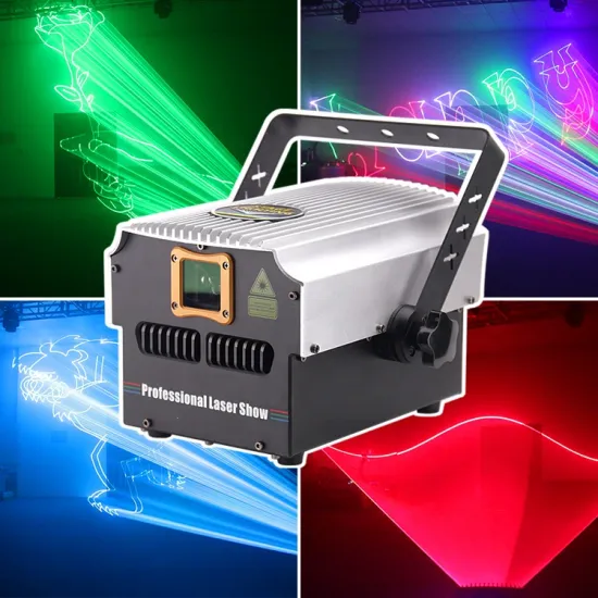 Affordable 4W-5W RGB Disco Stage DJ Laser Show System and Christmas Laser Projector Light for Sale